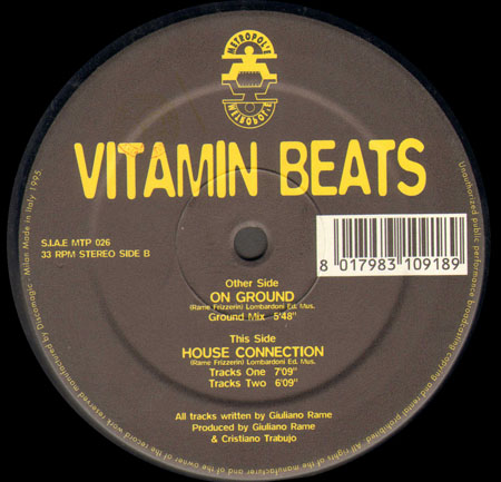 VITAMIN BEATS - On Ground, House Connection