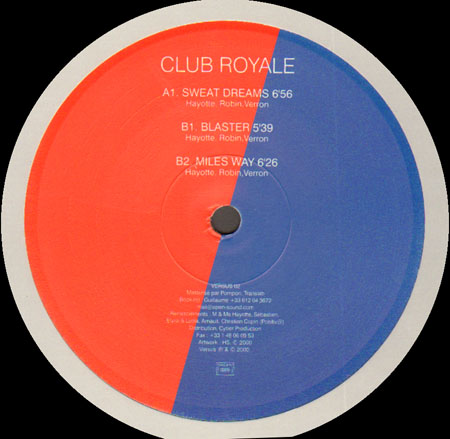 CLUB ROYALE - Sweat Dreams EP