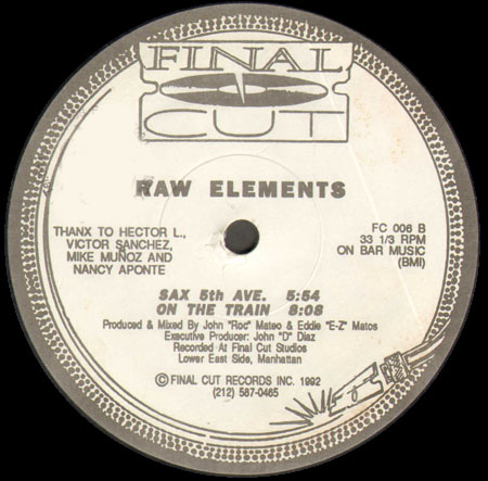 RAW ELEMENTS - Back 2 Bay Six