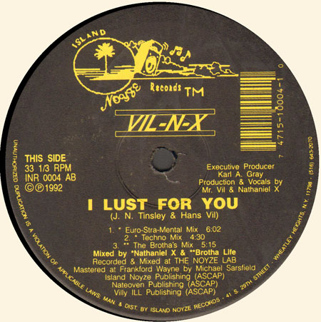 VIL-N-X - I Lust For You