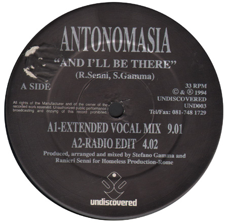ANTONOMASIA - And I'll Be There