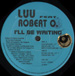 LUV, FEAT. ROBERT O. - I'll Be Waiting