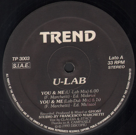 U-LAB - You & Me