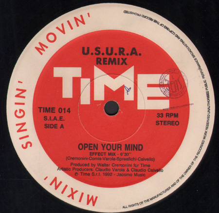 U.S.U.R.A.  - Open Your Mind (Remixes)