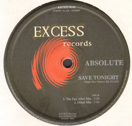 ABSOLUTE - Save Tonight