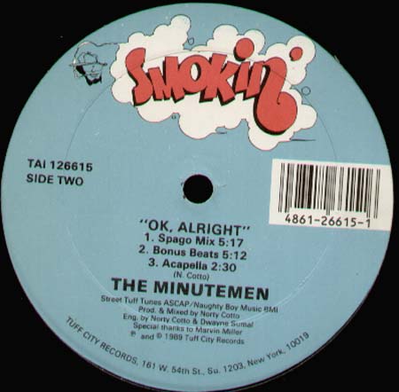 THE MINUTEMEN - OK Alright 