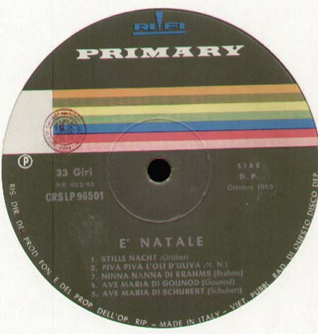 VARIOUS - E' Natale