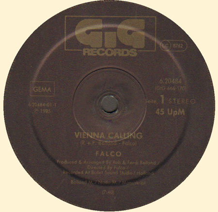 FALCO - Vienna Calling