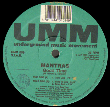 MANTRAS - Good Time