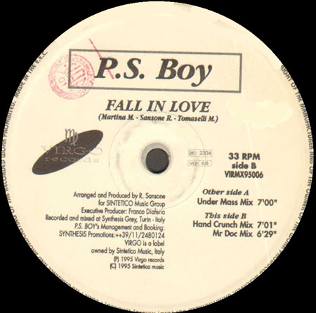 P.S. BOY - Fall In Love