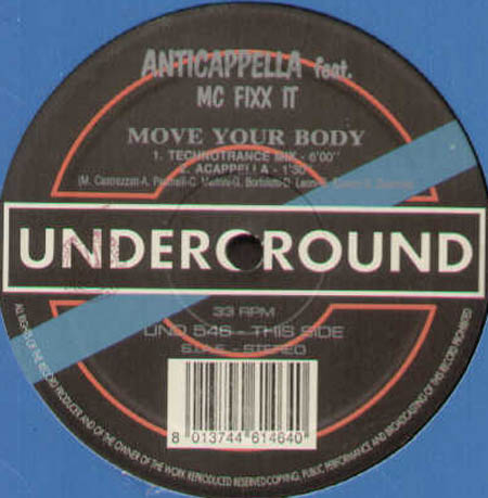 ANTICAPPELLA FEAT. MC FIXX IT - Move Your Body