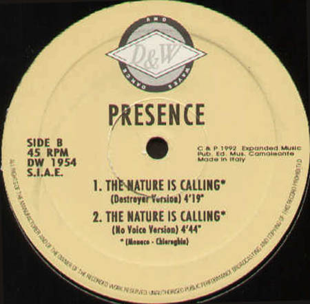 PRESENCE - The Nature Is Calling