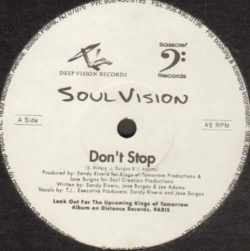 SOUL VISION - Don't Stop