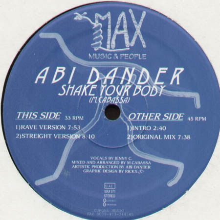 ABI DANDER - Shake Your Body