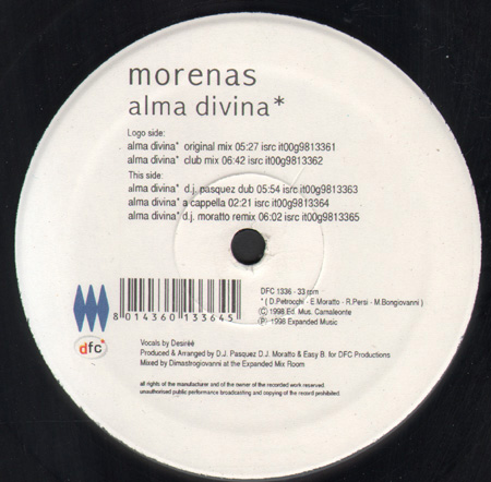 MORENAS - Alma Divina