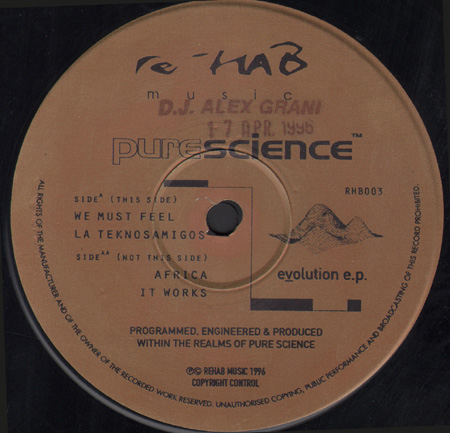 PURE SCIENCE - Evolution EP