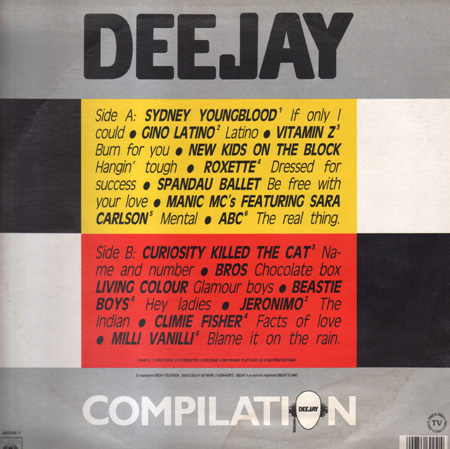 VARIOUS (SYDNEY YOUNGBLOOD / GINO LATINO / SPANDAU BALLET / ABC) - Deejay Compilation