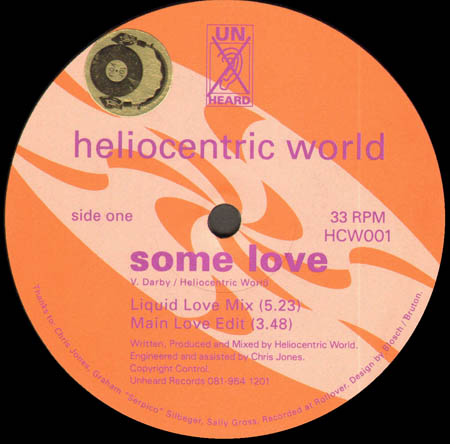 HELIOCENTRIC WORLD - Some Love