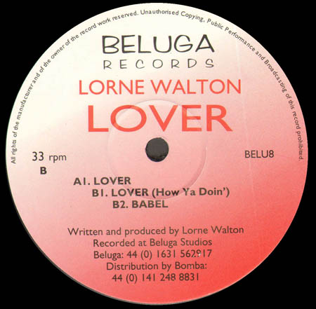 LORNE WALTON - Lover, Babel