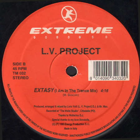 L.V. PROJECT - Extasy