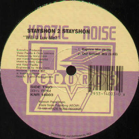 STAYSHON 2 STAYSHON - It's All Rite / Will U Luv Me