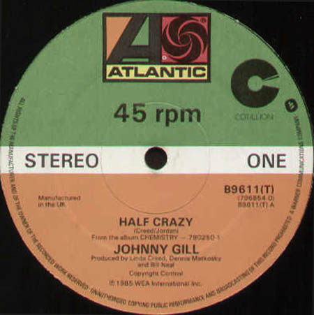 JOHNNY GILL - Half Crazy