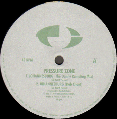 PRESSURE ZONE - Johannesburg (The Danny Rampling Mix) 