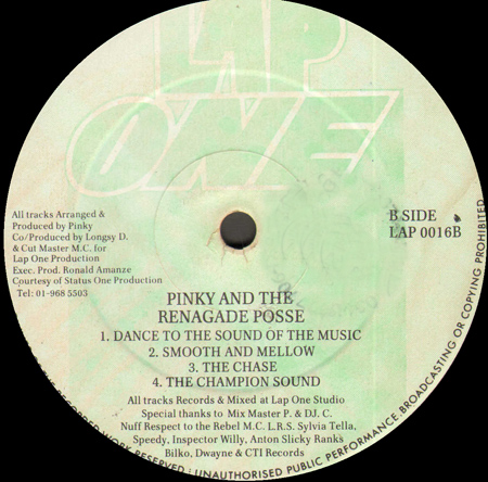 PINKY & RENAGADE POSSE - Pinky & Renagade Posse