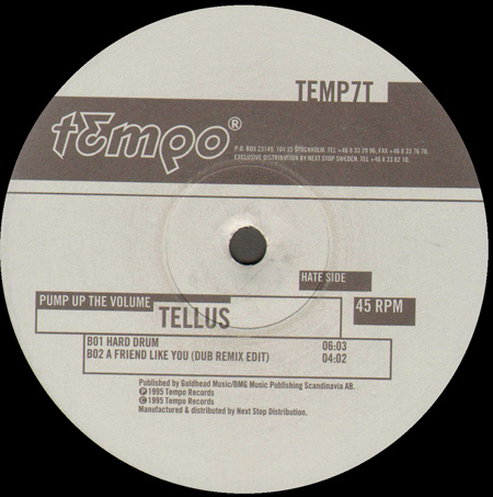 TELLUS - Pump Up The Volume