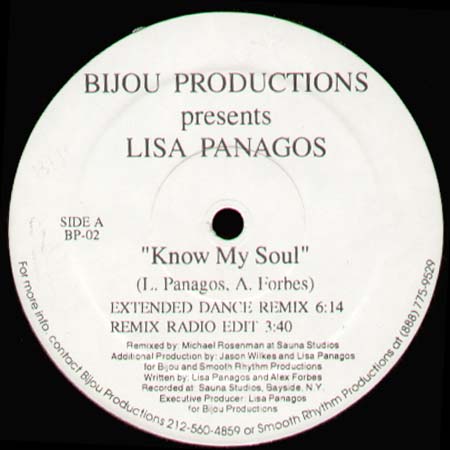 LISA PANAGOS - Know My Soul