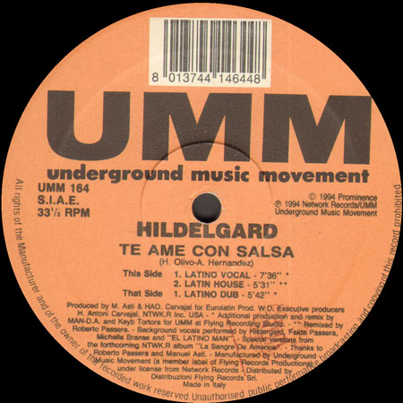 HILDELGARD - Te Ame Con Salsa