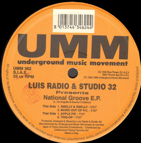 STUDIO 32 & LUIS RADIO - National Groove Ep