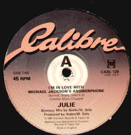 JULIE - I'm In Love With Michael Jackson's Answerphone