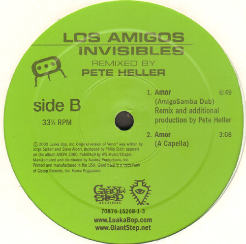 LOS AMIGOS INVISIBLES - Amor (Pete Heller Rmx)