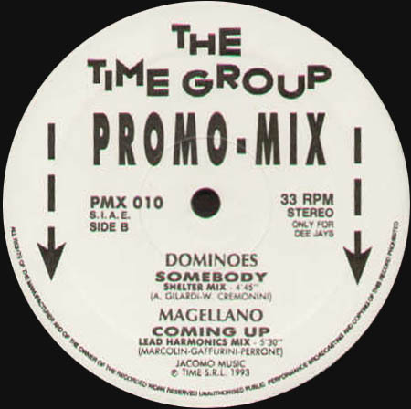 VARIOUS (QUASIMODO / OPEN BILLET / DOMINOES / MAGELLANO) - Promo Mix 10 (I Need Loving You / I Want Your Love / Somebody / Coming Up)