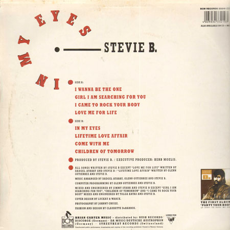 STEVIE B - In My Eyes