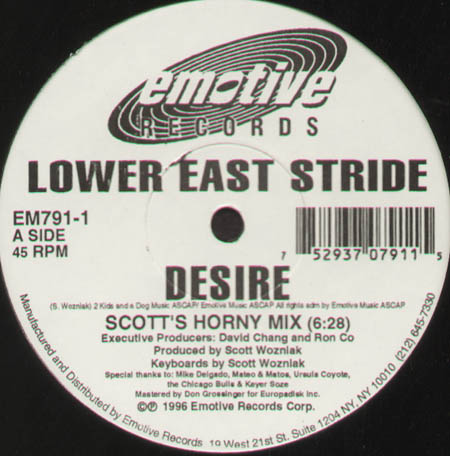 LOWER EAST STRIDE - Desire