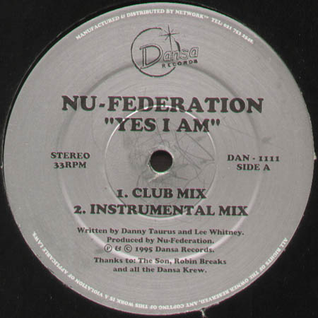 NU FEDERATION - Yes I Am