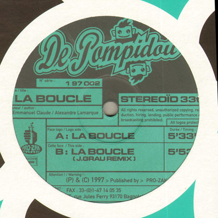 DE POMPIDOU - La Boucle