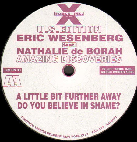ERIC K.J.WESENBERG - Amazing Discoveries - Feat. Natalie De Borah