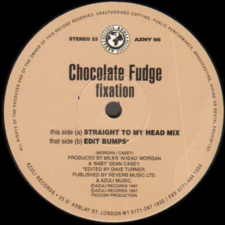 CHOCOLATE FUDGE - Fixation