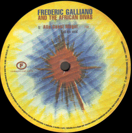 FREDERIC GALLIANO AND THE AFRICAN DIVAS - Alla Cassi Magni