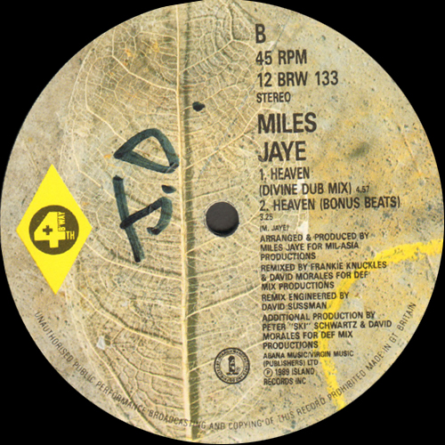 MILES JAYE - Heaven (Celestial Club Mix)