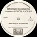 MAURIZIO RUGGIERO - Lemon Juice EP 