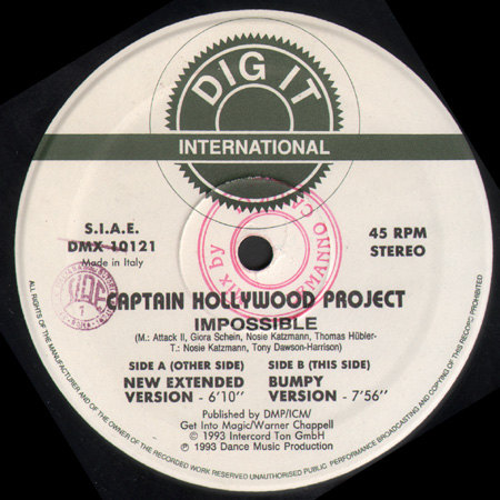 CAPTAIN HOLLYWOOD PROJECT - Impossible