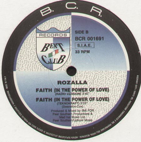 ROZALLA  - Faith (In The Power Of Love)