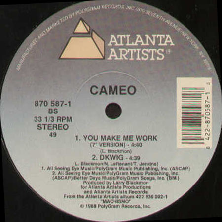 CAMEO - You Make Me Work