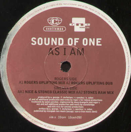 SOUND OF ONE - As I Am (Roger Sanchez Rmxs)