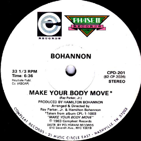 BOHANNON - Make Your Body Move