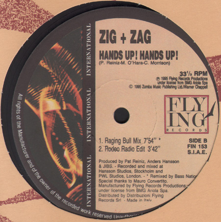 ZIG + ZAG - Hands Up ! Hands Up ! 